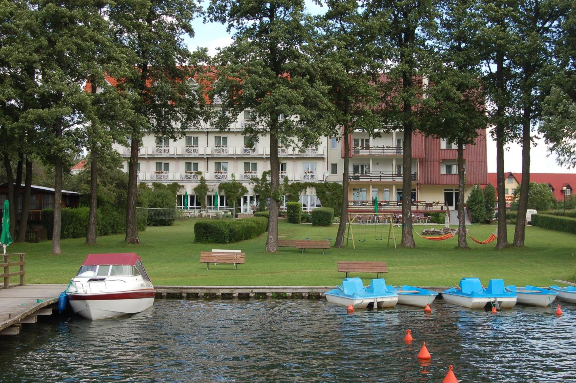 Hotel Europa Gizycko Bagian luar foto